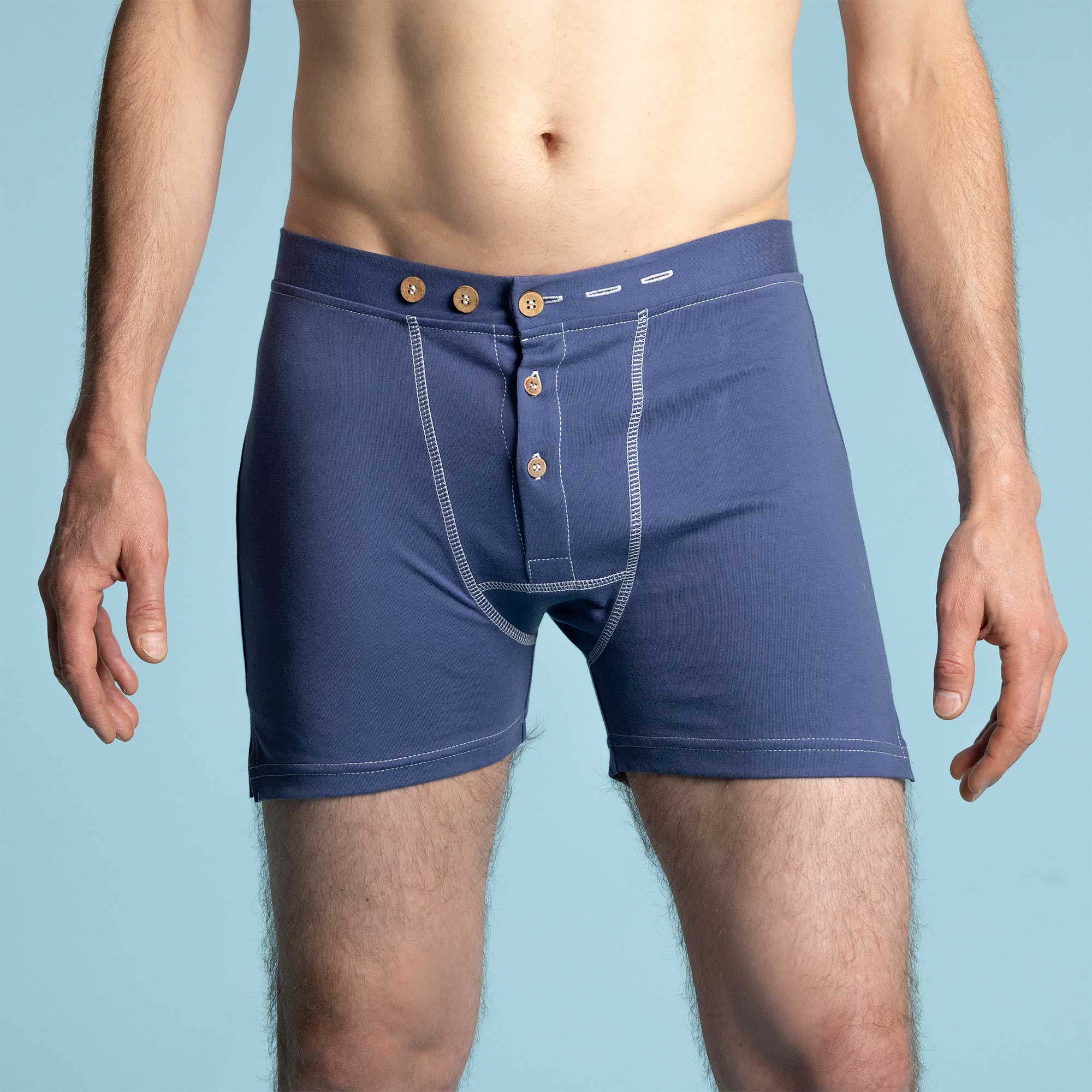 100% Merino Wool Mens Boxer Shorts Underwear 3 Pack Set Organic