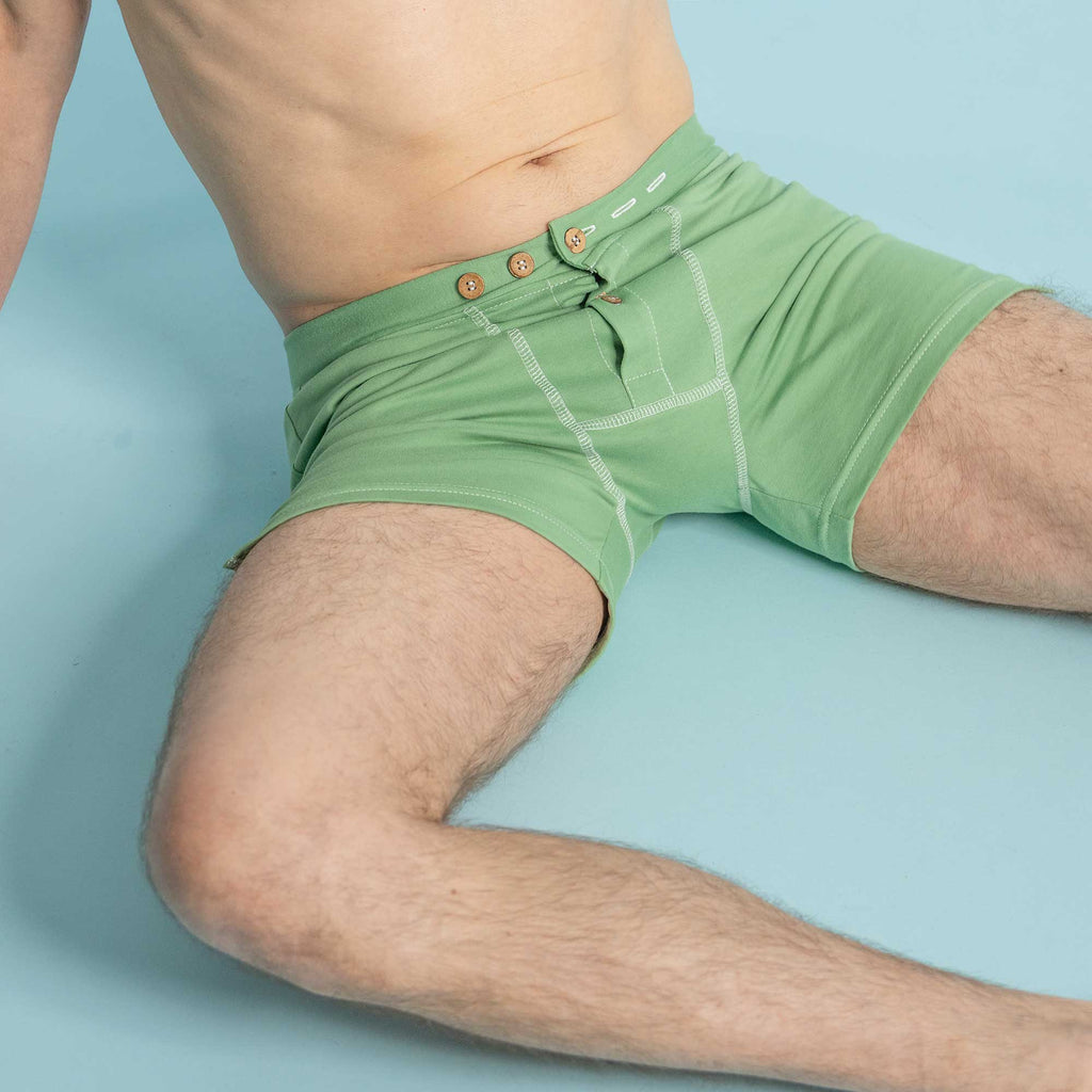 100% organic cotton underwear with gusseted crotch