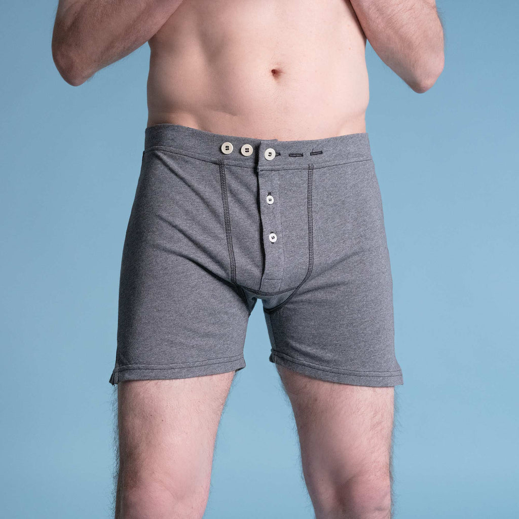 plastic-free 100% organic cotton boxer briefs