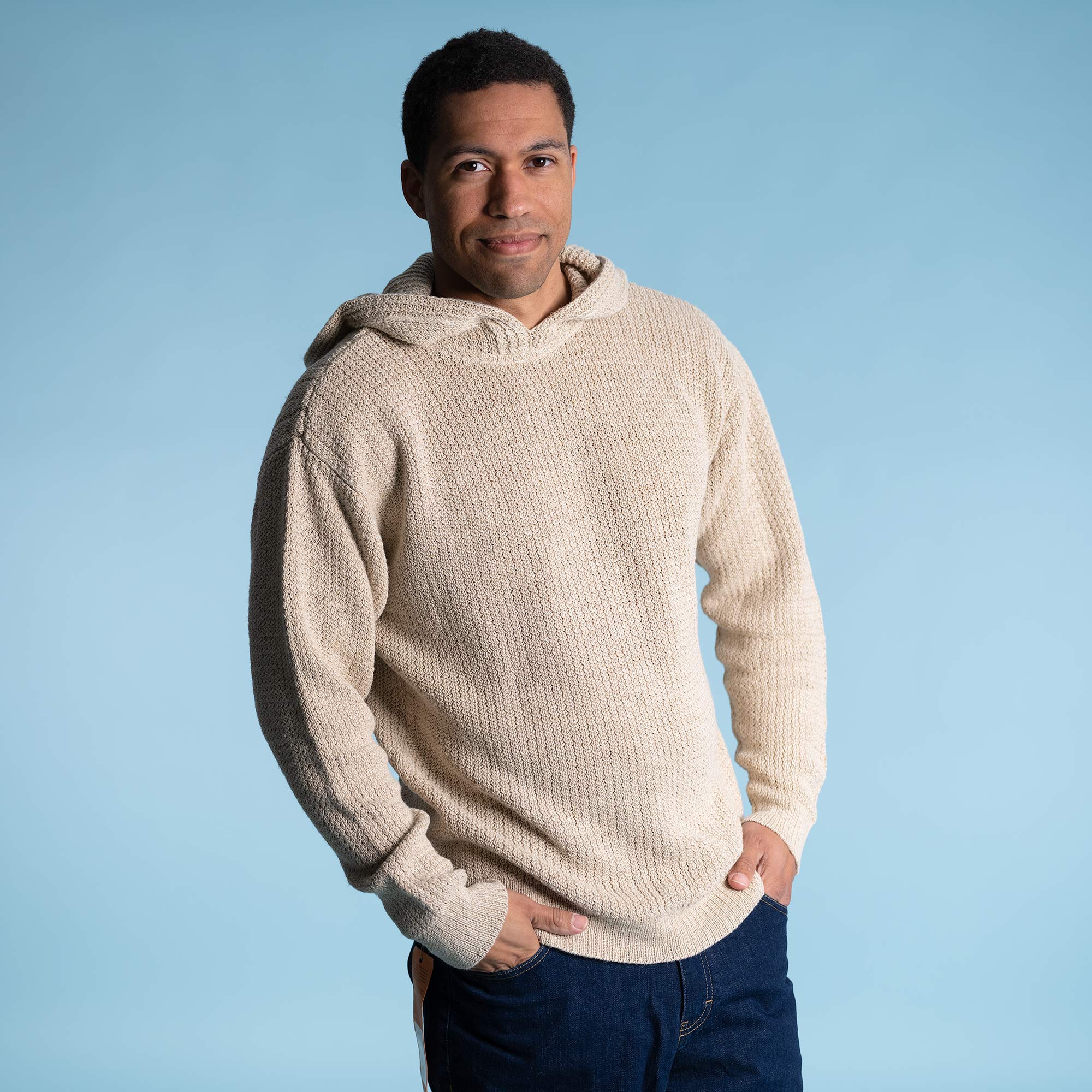 100% Organic Hemp Hooded Sweater (Unisex) – Rawganique