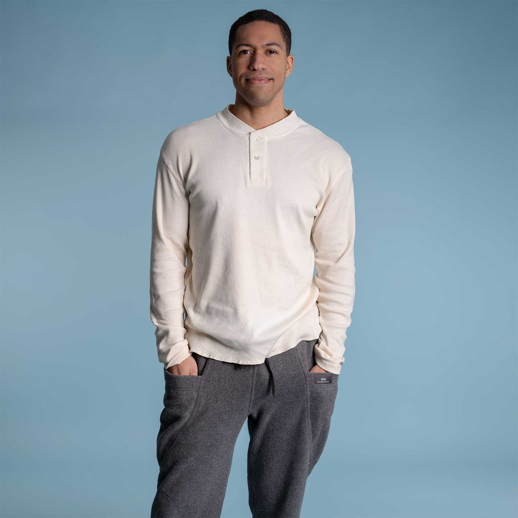 organic fleece jogger pants