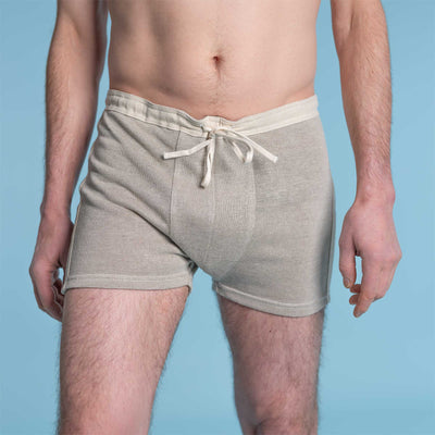 100% hemp knit boxers