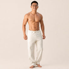 Load image into Gallery viewer, DEBUSSY Elastic-free 100% Organic Cotton Fleece Sweatpants (Latex-Free, OC Thread Option, 100% Biodegradable)