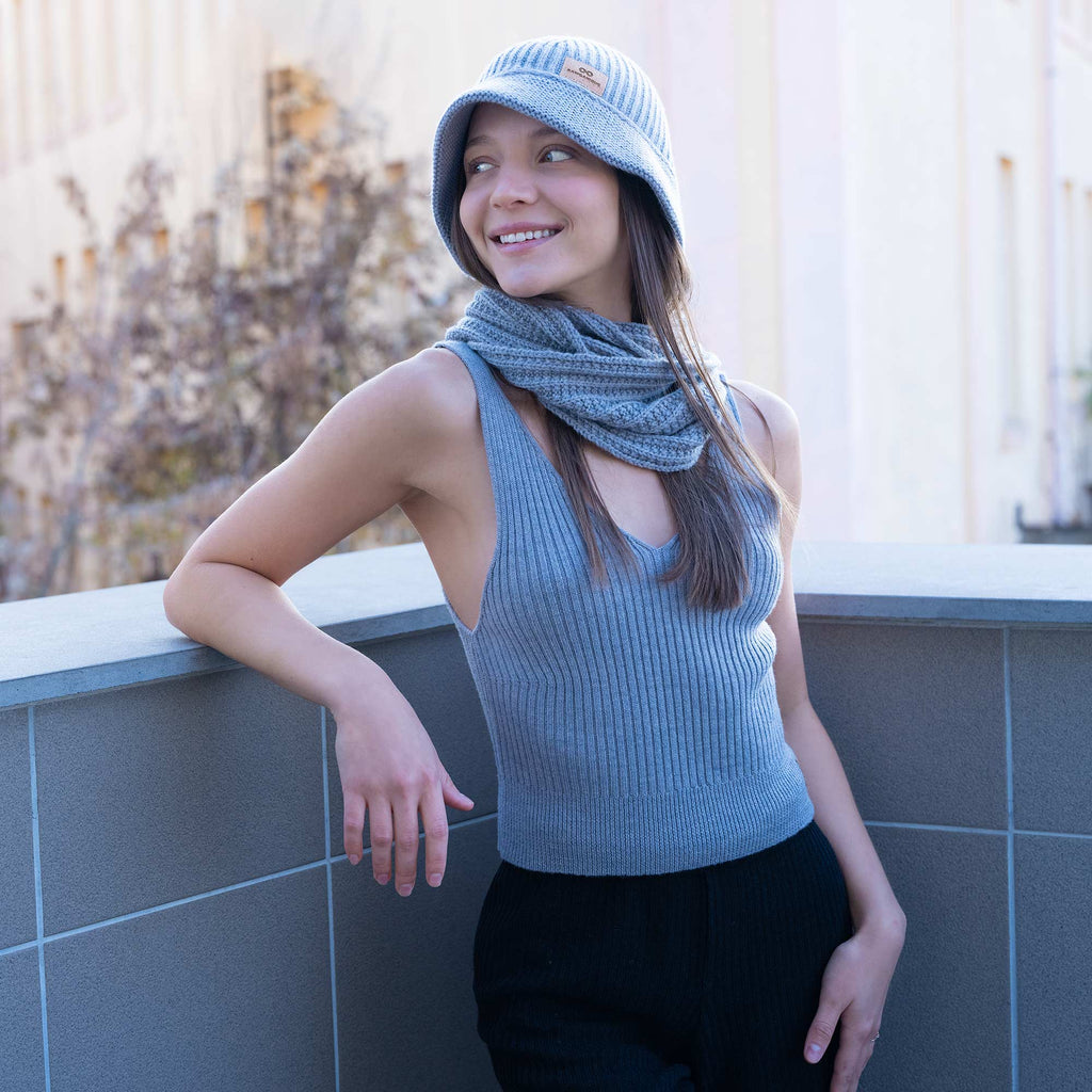 Organic merino wool hat