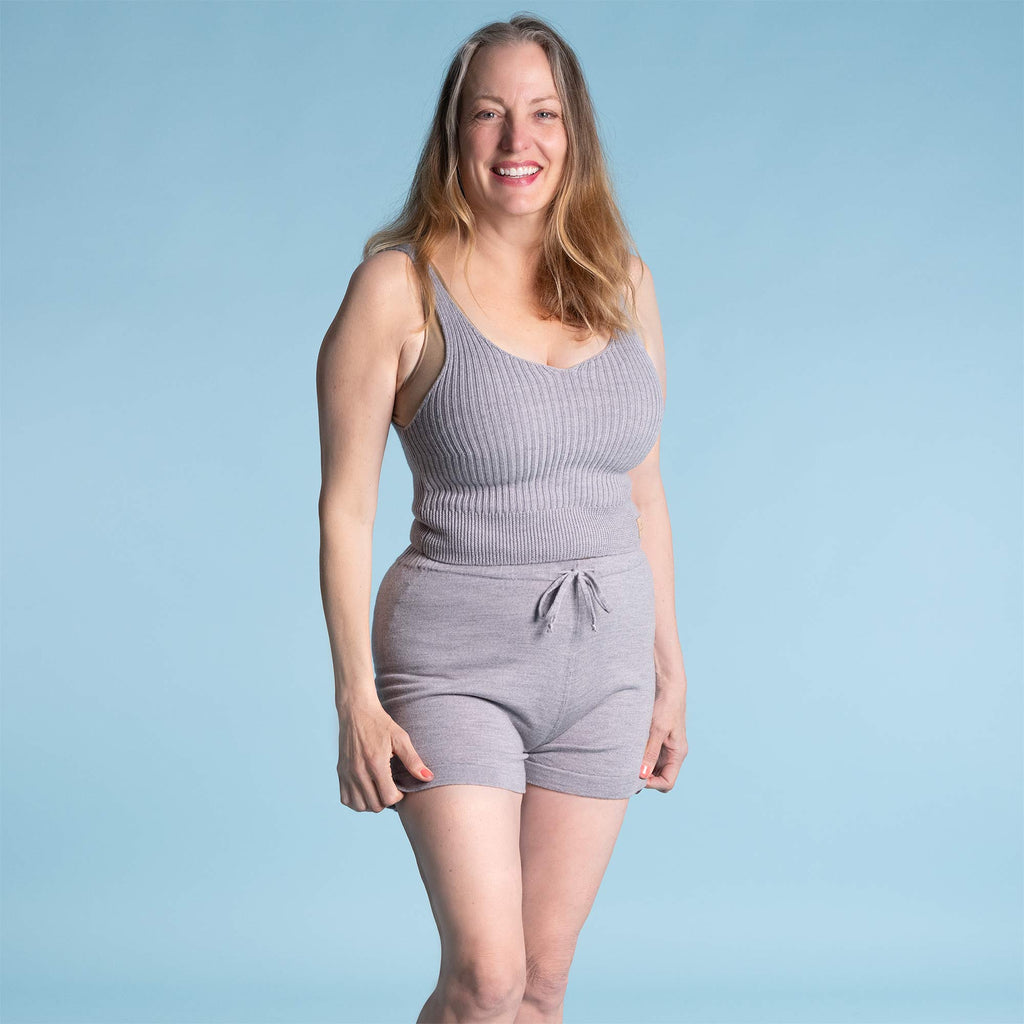 100% organic merino wool camisole