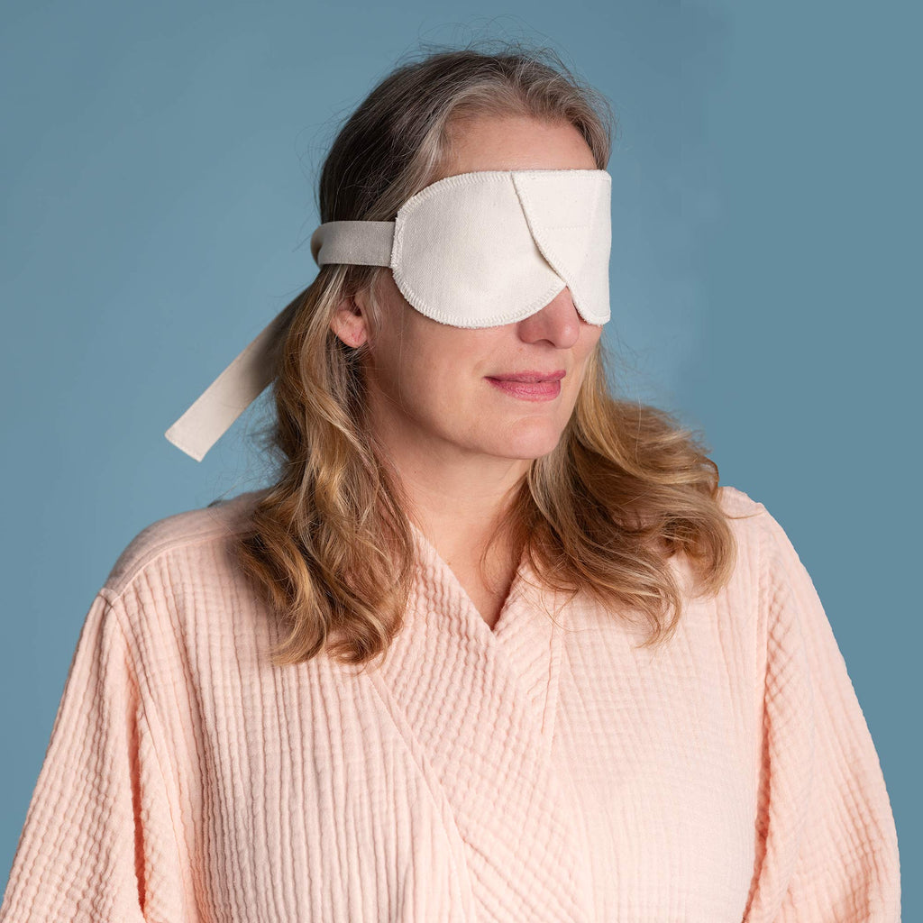 organic cotton eyeshade