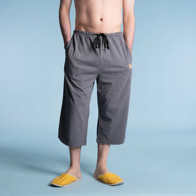 100% organic cotton knit shorts