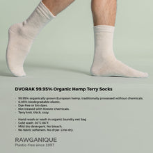 Load image into Gallery viewer, plastic-free organic hemp socks