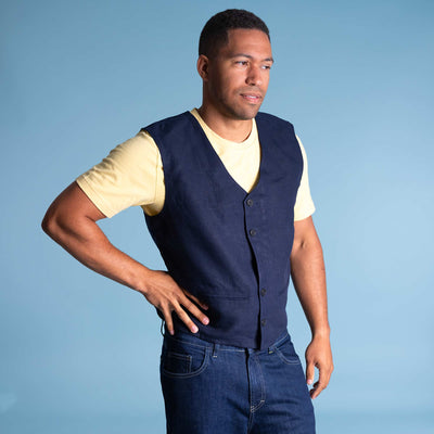 organic hemp vest