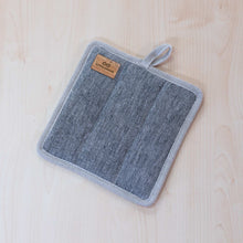 Load image into Gallery viewer, synthetics-free organic linen pot holder