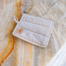 Load image into Gallery viewer, synthetic-free organic linen pot holder