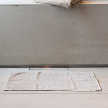 Load image into Gallery viewer, organic linen bathmat