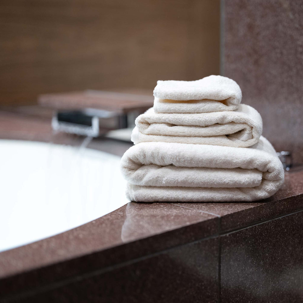 organic linen bath towel