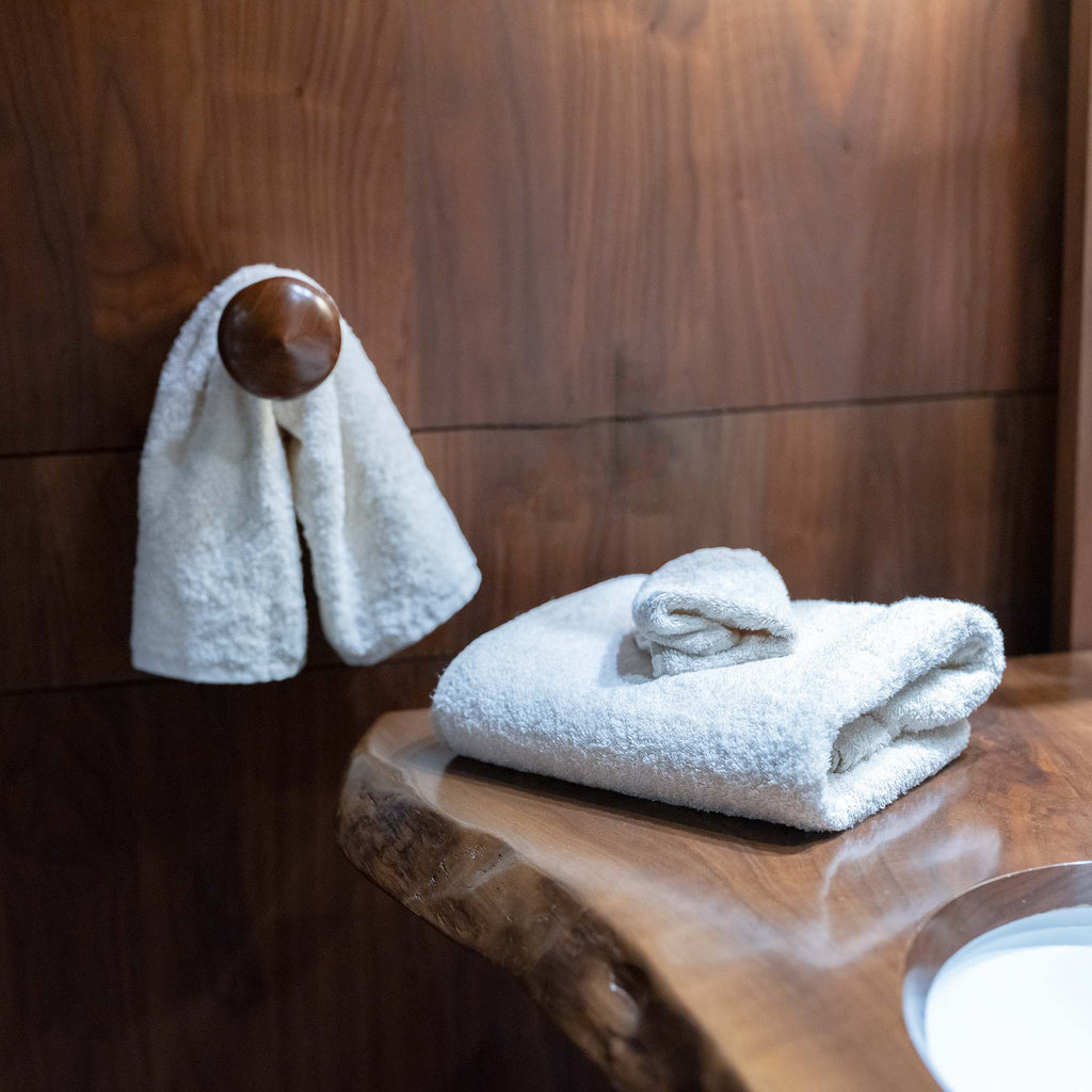 organic linen towel set