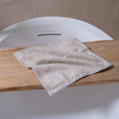 organic linen wash cloth