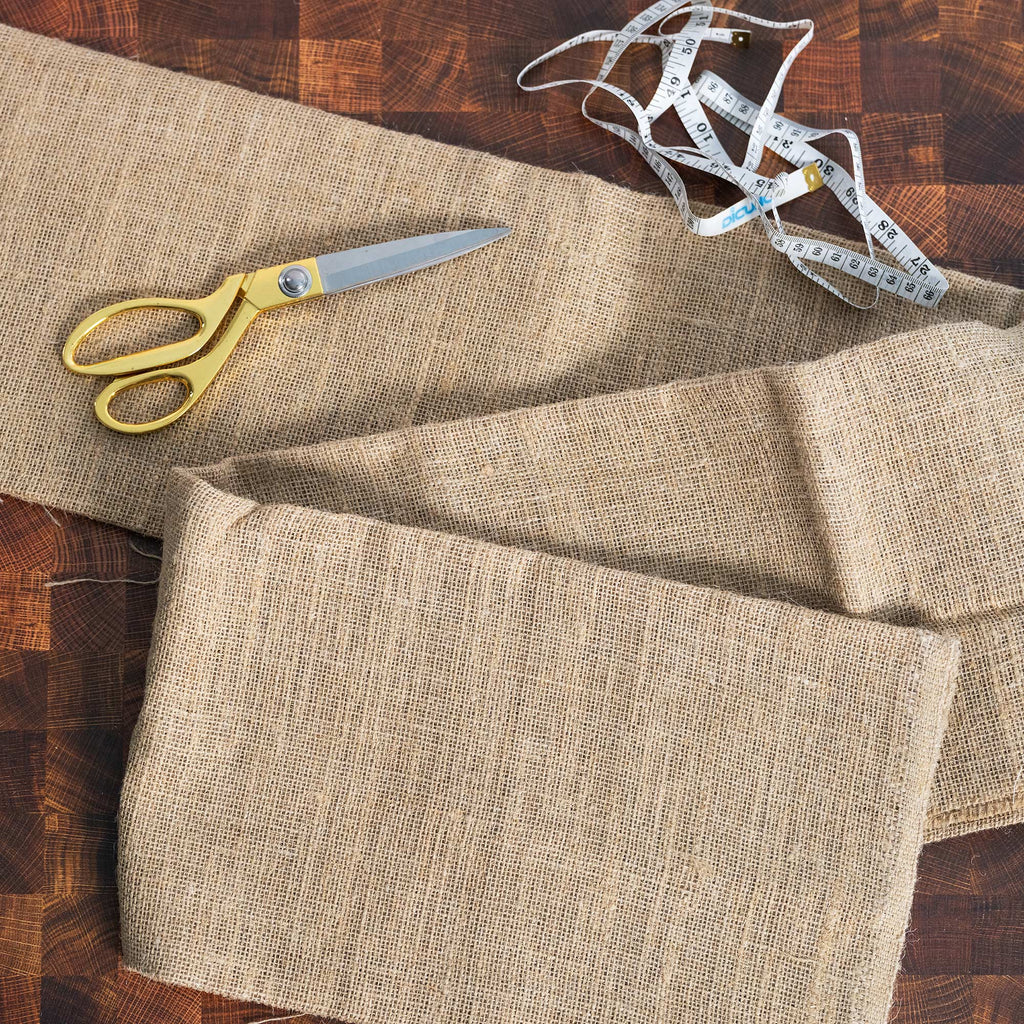 100% organic hemp burlap fabric