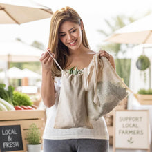 Load image into Gallery viewer, plastic-free produce bags