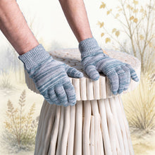 Load image into Gallery viewer, elastic-free 100% certified organic merino wool gloves polyester-free