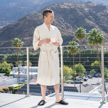 Load image into Gallery viewer, 100% organic cotton bathrobe