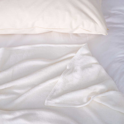 organic flax linen blanket