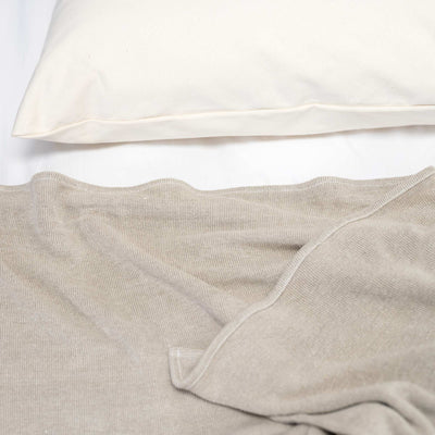 100% organic linen blanket
