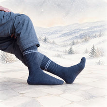 Load image into Gallery viewer, FORESTMILLS 99% Organic Merino Wool Hiking Socks (1% Bio Elastic) (Thick, No Polyester, Certified Organic, Not Superwashed, No Nylon, No Polyamide, No Forever Chemicals) (100% Biodegradable)