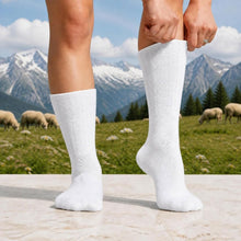 Load image into Gallery viewer, thick warm winter organic merino wool socks