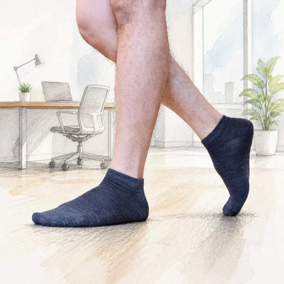 organic merino wool anklet dress socks