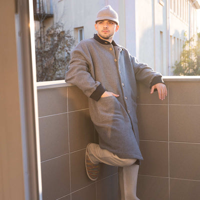 organic linen house slippers