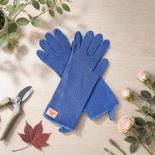 Load image into Gallery viewer, elastic-free plastic-free 100% organic cotton gardeners' gloves