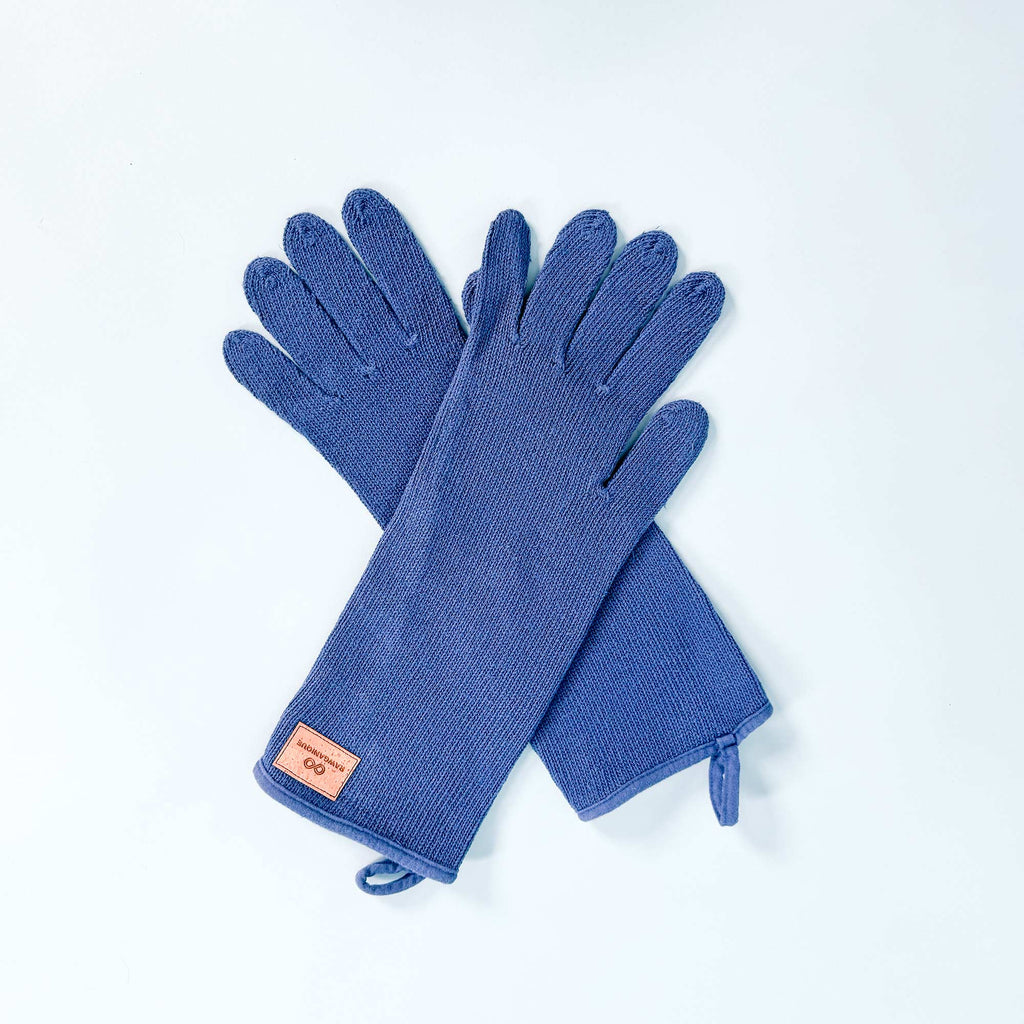 199% organic cotton gardeners' gloves