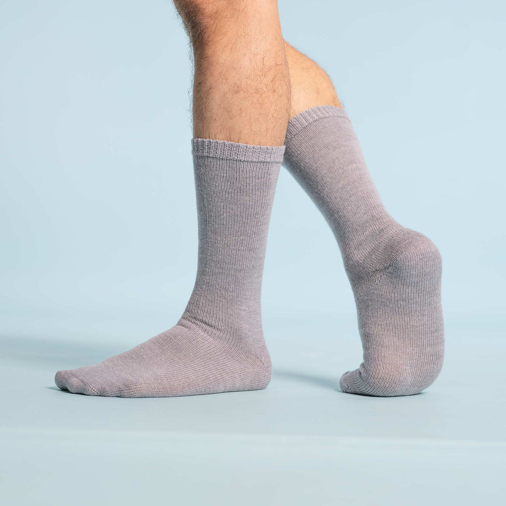 synthetics-free 100% organic merino wool socks