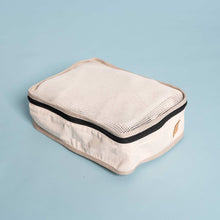 Load image into Gallery viewer, plastic-free organic cotton packing cube