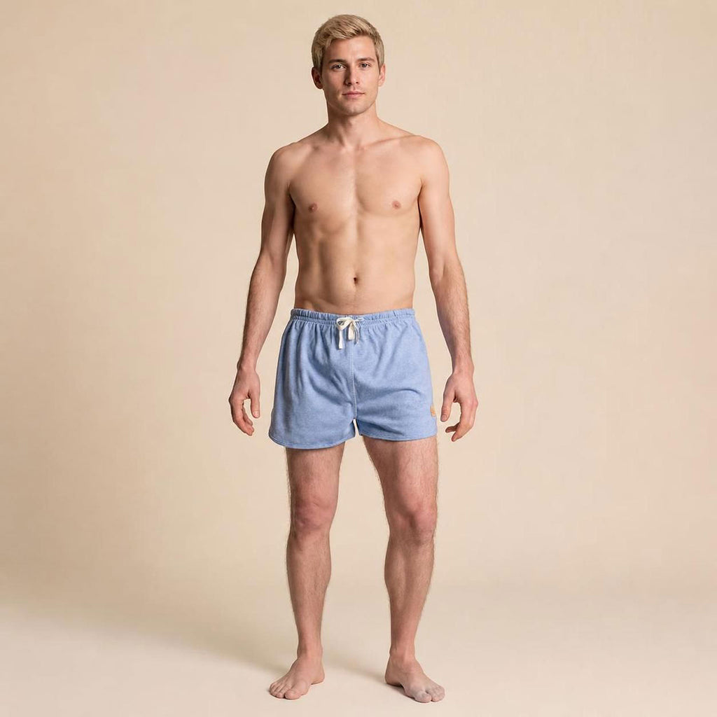 100% organic cotton workout shorts