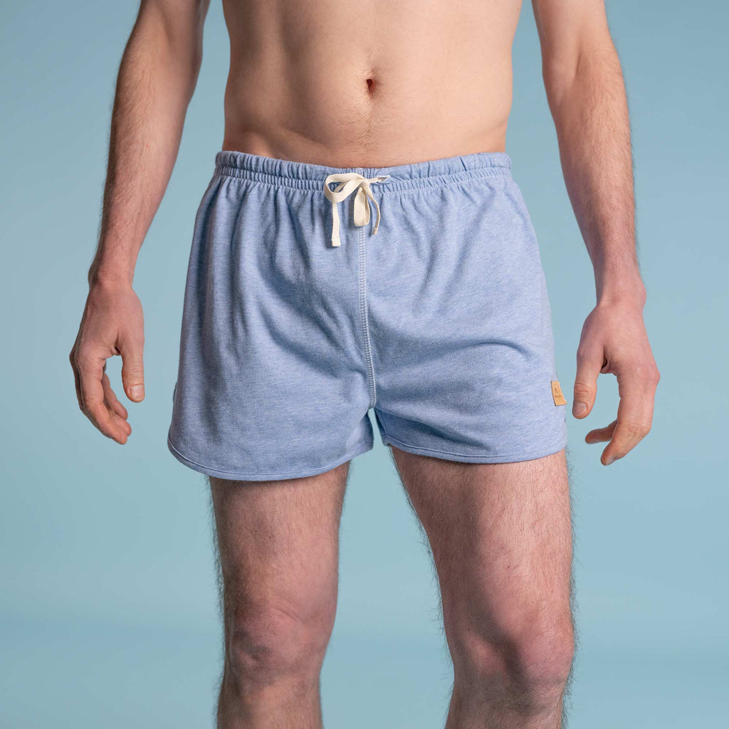organic cotton gym shorts