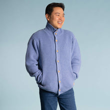 Load image into Gallery viewer, plastic-free 100% organic merino wool cardigan sweater