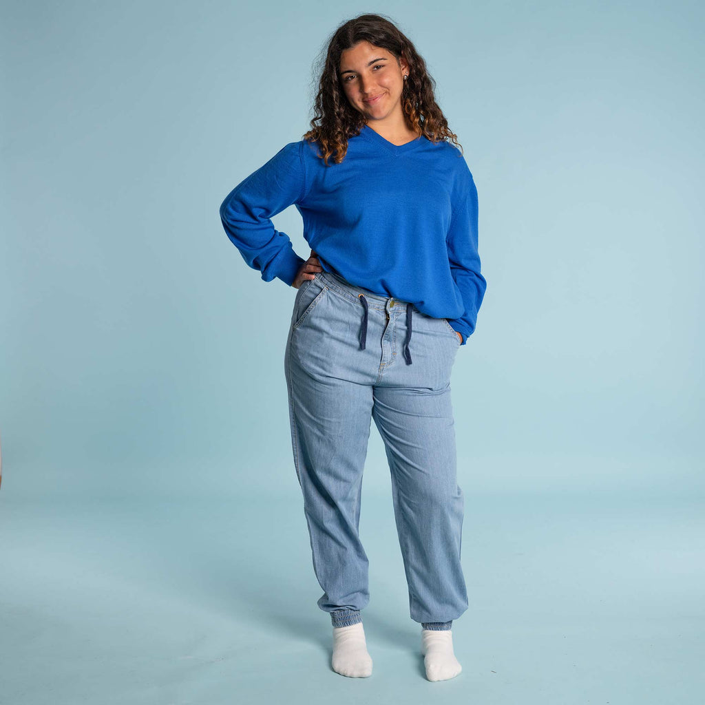 organic cotton joggers for ladies