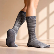Load image into Gallery viewer, elastic-free 100% certified organic merino wool socks