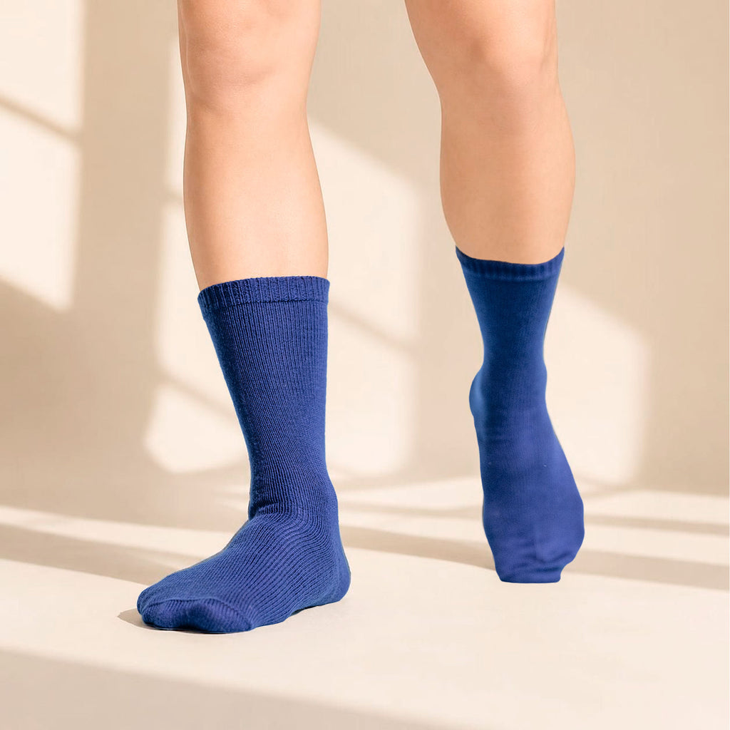 polyester-free elastic-free 100% certified organic merino wool socks