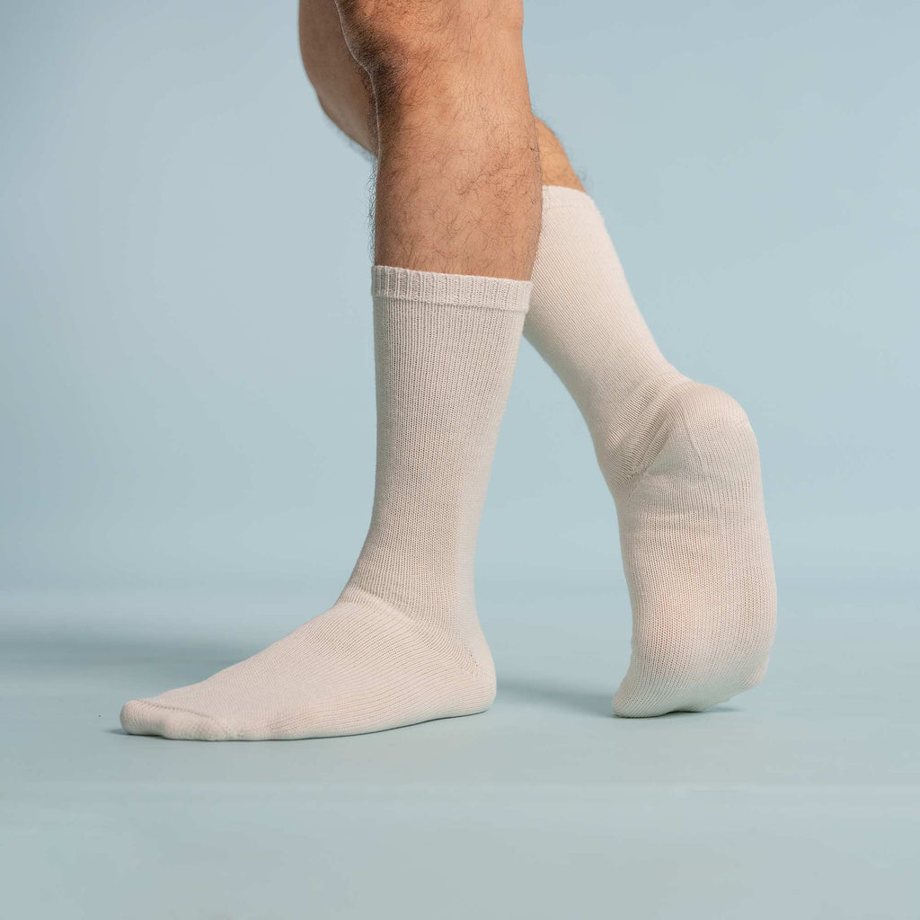 chemical-free 100% organic merino wool socks