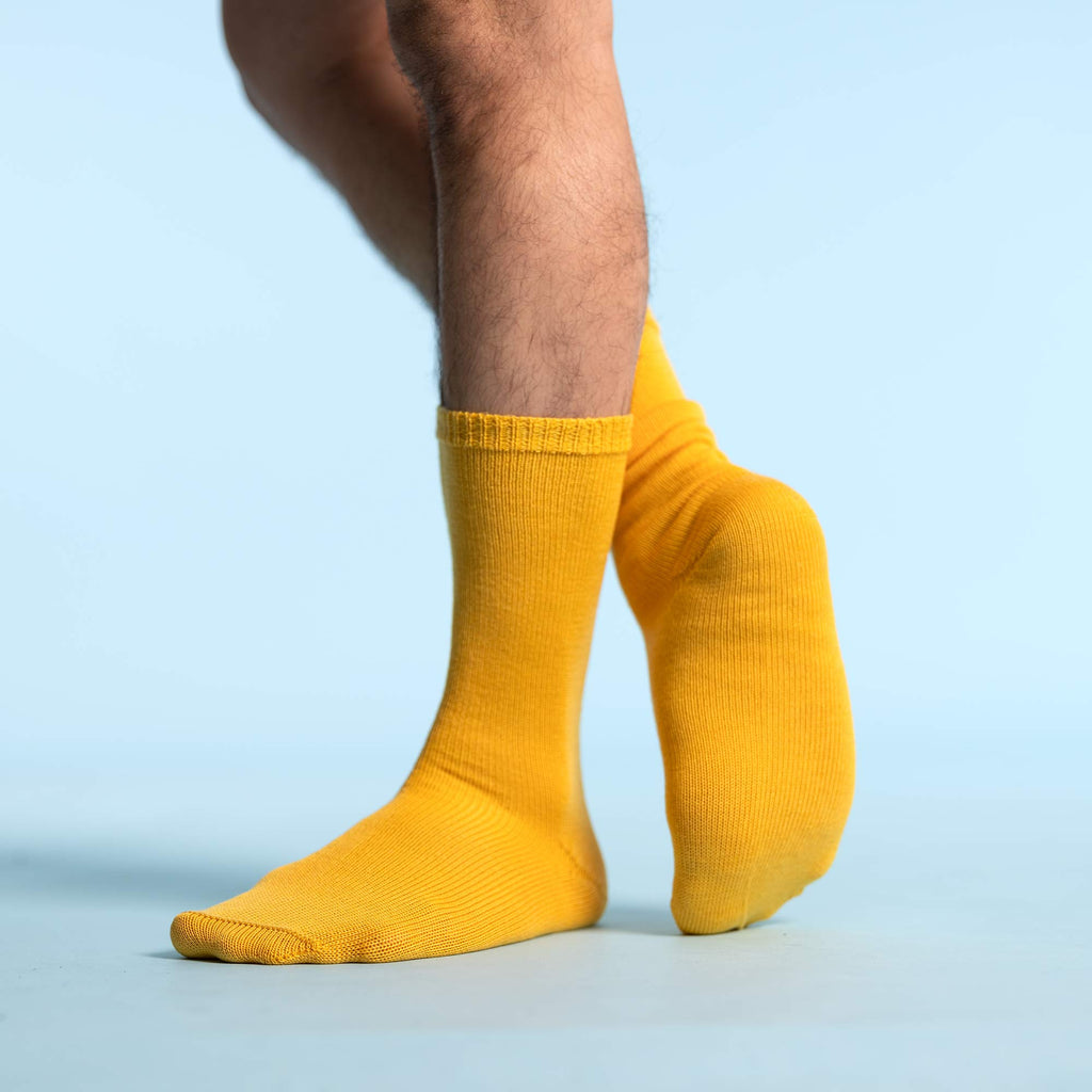 organic merino wool crew socks