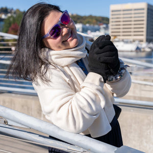 100% organic cotton gloves