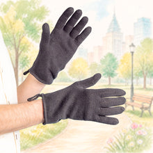 Load image into Gallery viewer, elastic-free 100% certified organic cotton gloves plastic-free