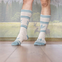 Load image into Gallery viewer, Organic hemp crew socks biodegradable