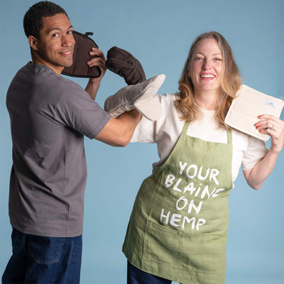 100% biodegradable pot holder oven mitt