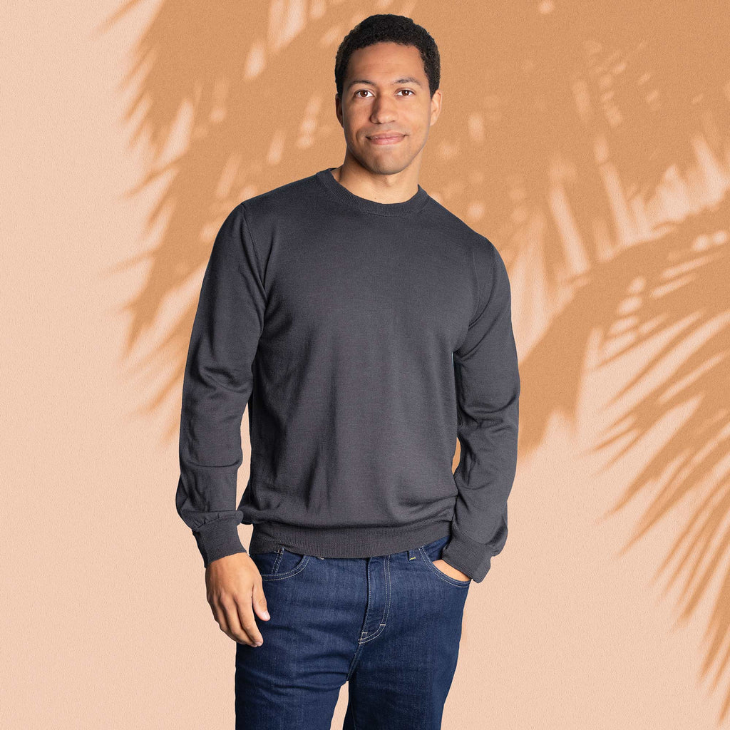 100% organic merino wool sweater