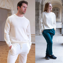 Load image into Gallery viewer, plastic-free 100% organic merino wool sweater