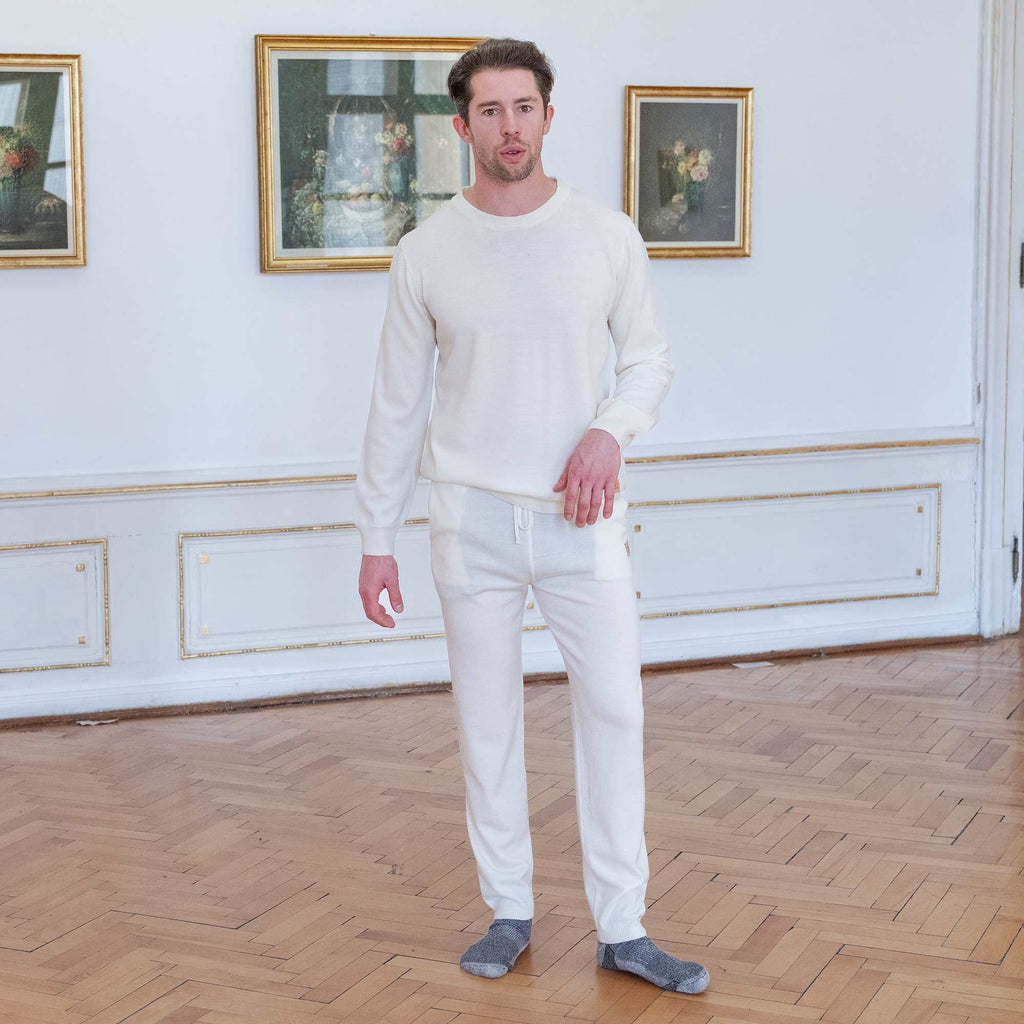 100% organic merino wool sweater