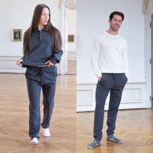 Load image into Gallery viewer, organic merino wool lounge pants