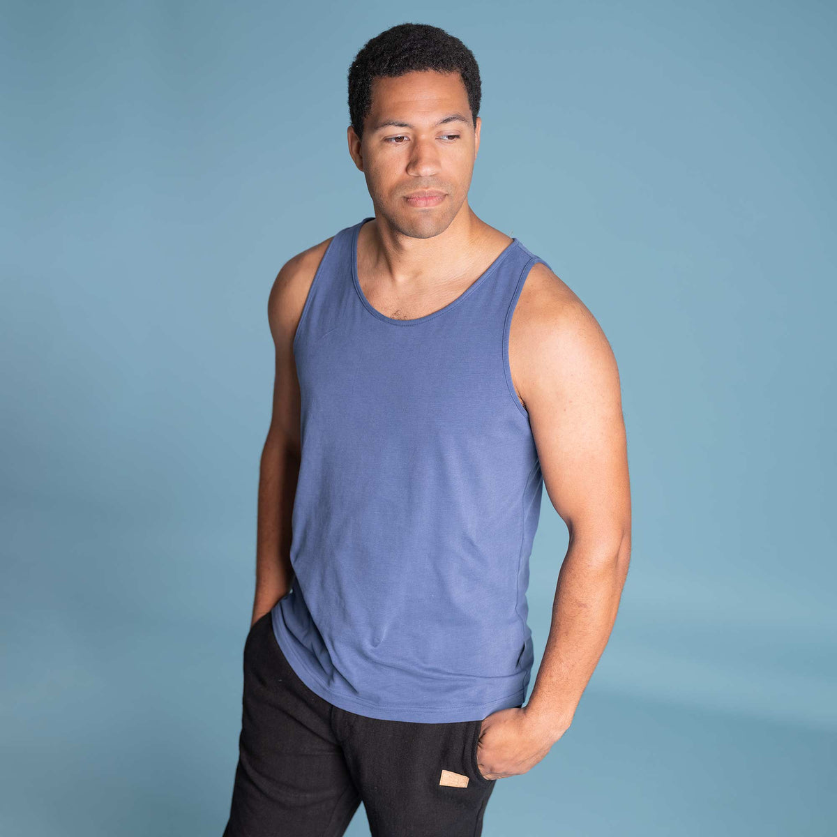 100% Organic Cotton Tank Top (Plastic-free) (Unisex) – Rawganique